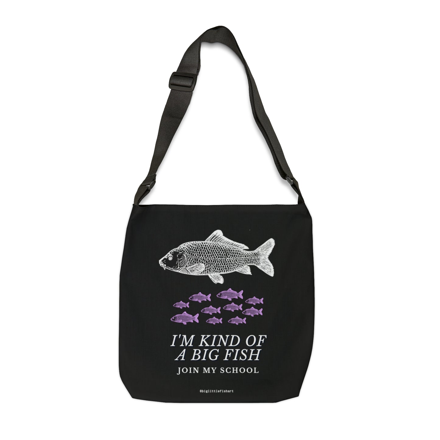Big Little Fish Adjustable Tote Bag