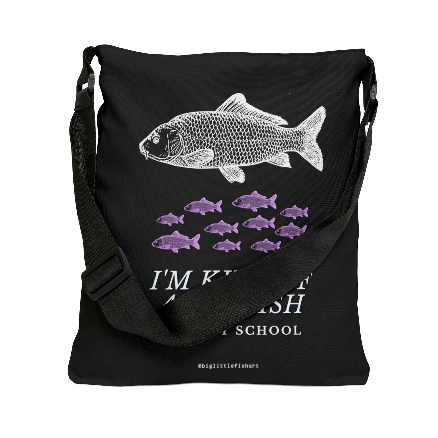 Big Little Fish Adjustable Tote Bag